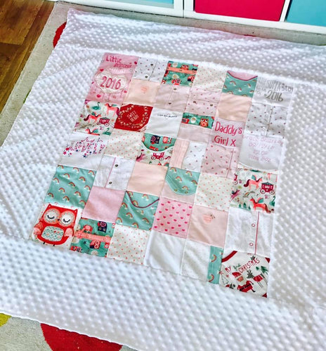 Memory Keepsake Cot Blanket - Memory Bears By Vicky